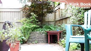 Backyard Standing Shit, ScatKings.com Scat Porn 1 ScatKings.com Scat Porn
