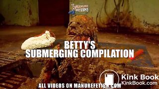 Betty submerging in cowshit compilation, ScatKings.com Scat Porn 18 ScatKings.com Scat Porn