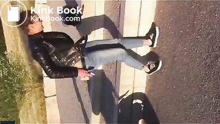 Biker girl shit on the street - Pooping, pissing girls and s, ScatKings.com Scat Porn 23 ScatKings.com Scat Porn