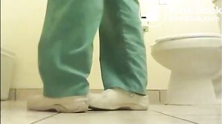 Girl shitting on the floor of the toilet, ScatKings.com Scat Porn 11 ScatKings.com Scat Porn