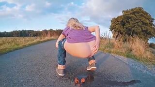 POO ON THE ROAD, ScatKings.com Scat Porn 18 ScatKings.com Scat Porn