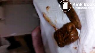 Swallowing my shit may 2015, ScatKings.com Scat Porn 12 ScatKings.com Scat Porn